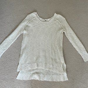Free People White Sweater